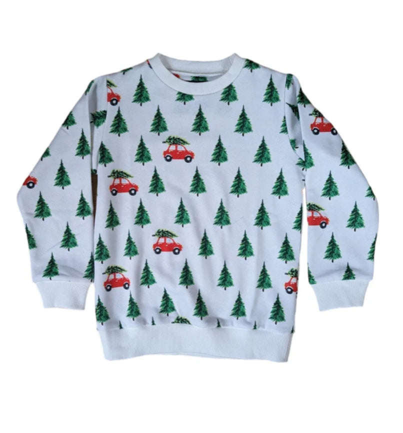Tuktuk - Bringing Home the Tree Sweatshirt