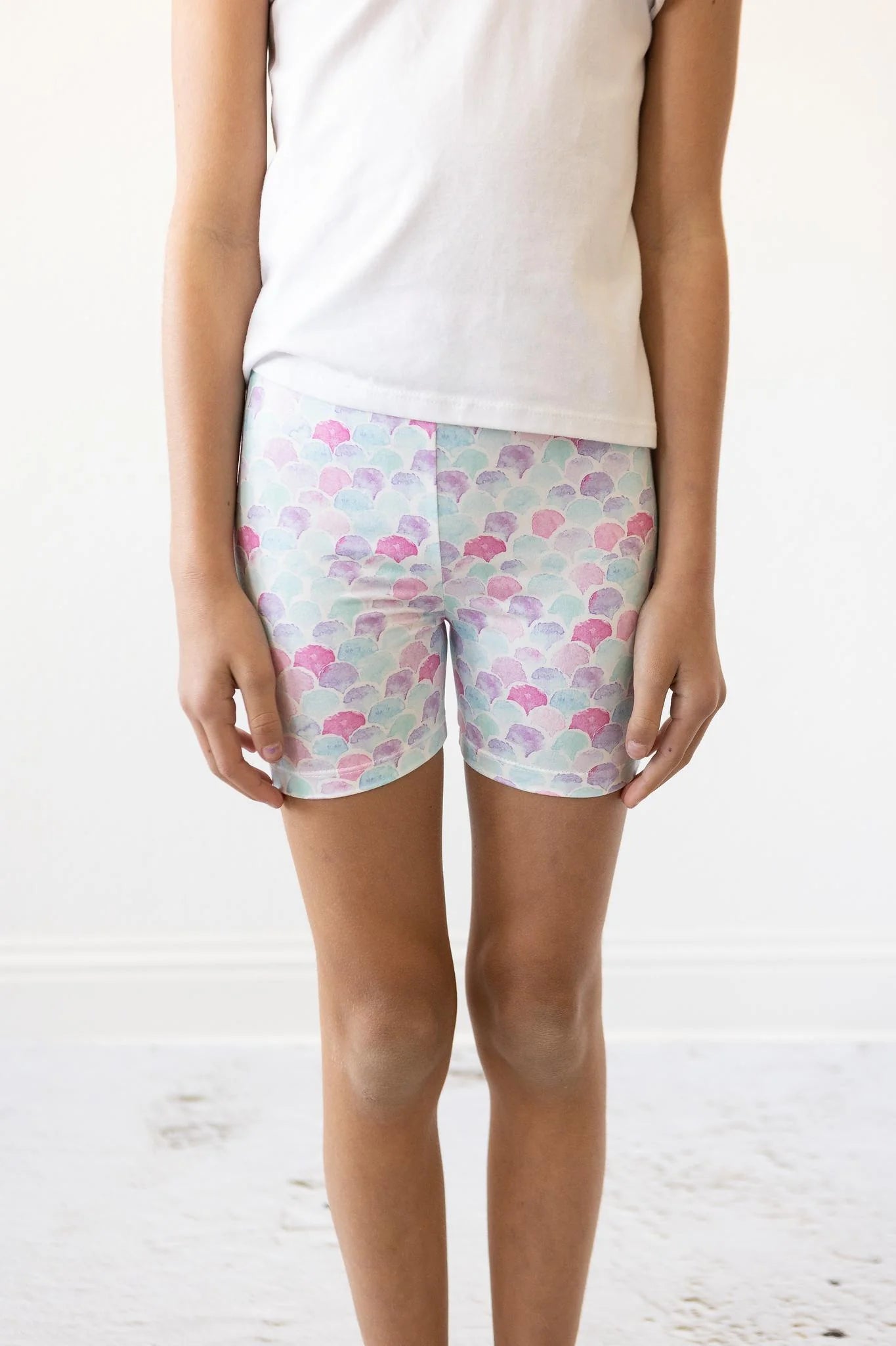 Mila And Rose - Mermaid Scales Twirl Shorts