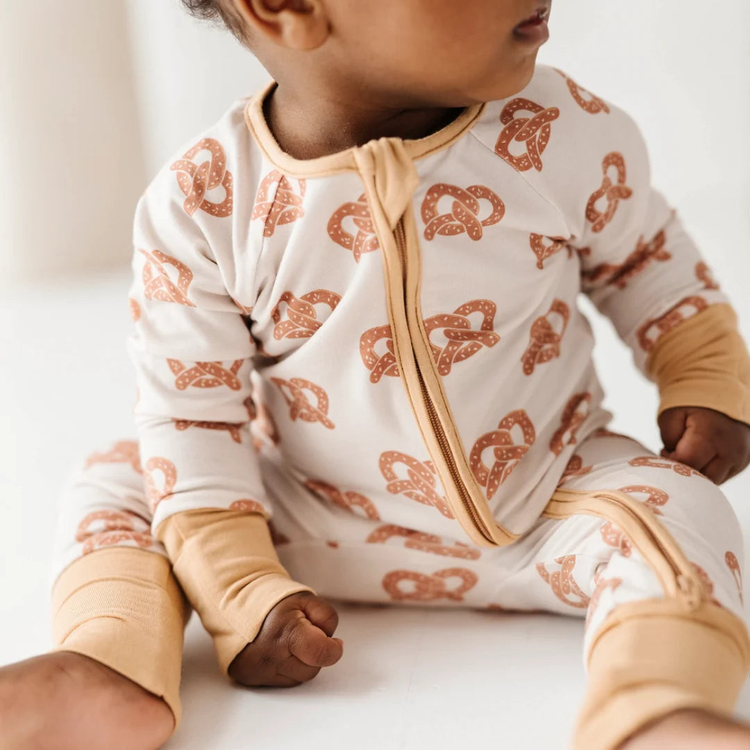 Babysprouts - Footless Romper - Pretzels