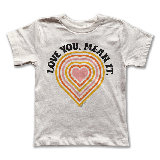 Rivet Apparel Co - Love You Mean It Tee and Onesie