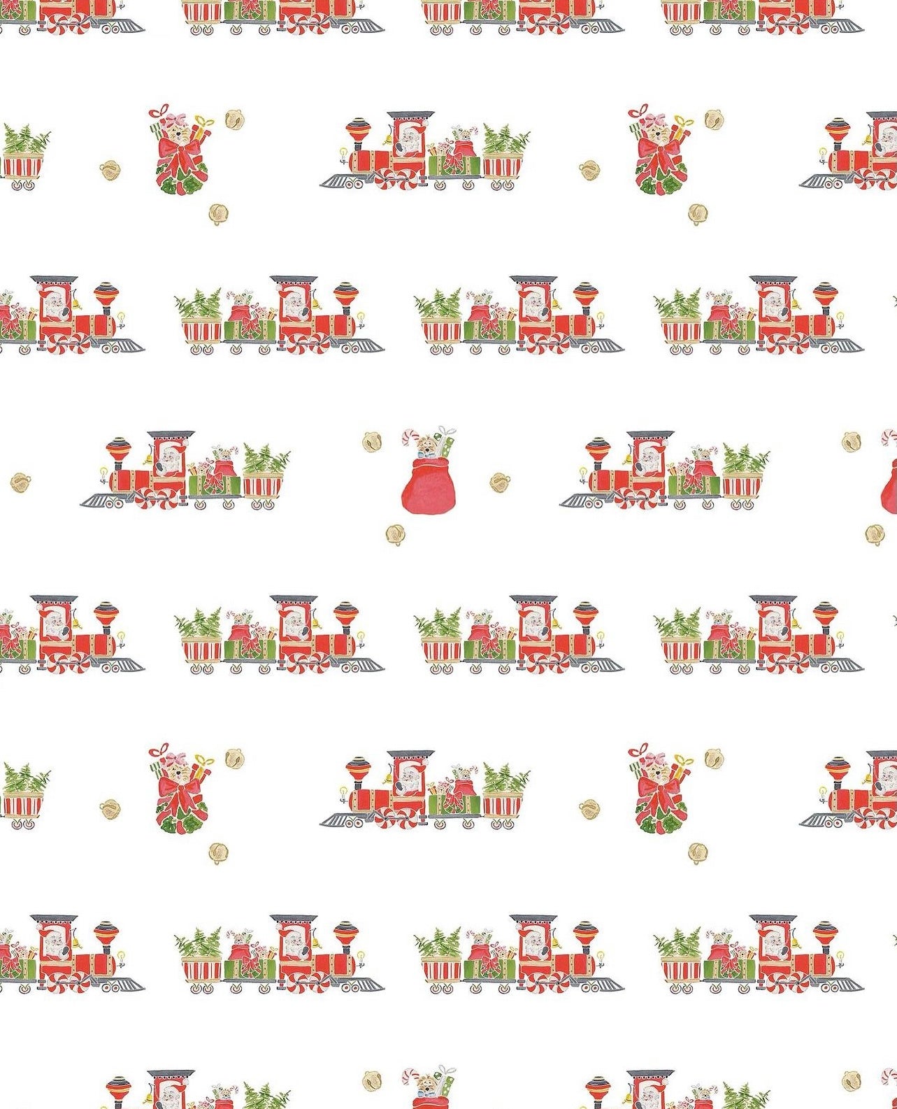 Ruth and Ralph - Santa Train - 2 Piece Pajama Set
