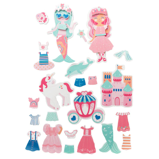 Stephen Joseph Gifts - Dress Up Bath Toy - Girl/Mermaid