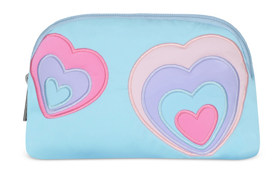 Iscream - Happy Hearts Oval Cosmetic Bag