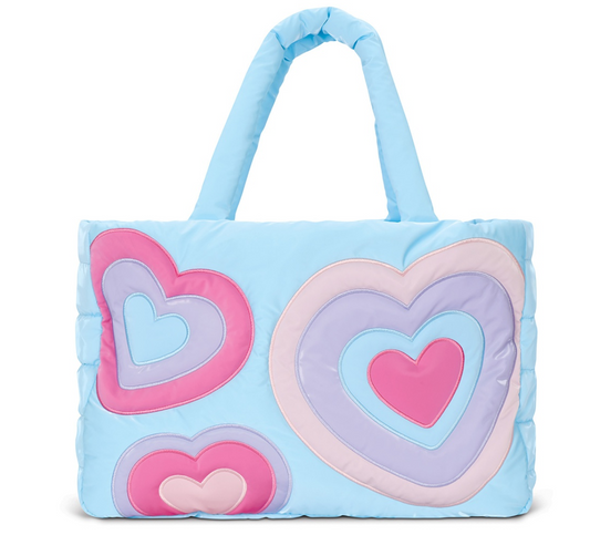 Iscream - Happy Heart Puffy Weekender Bag