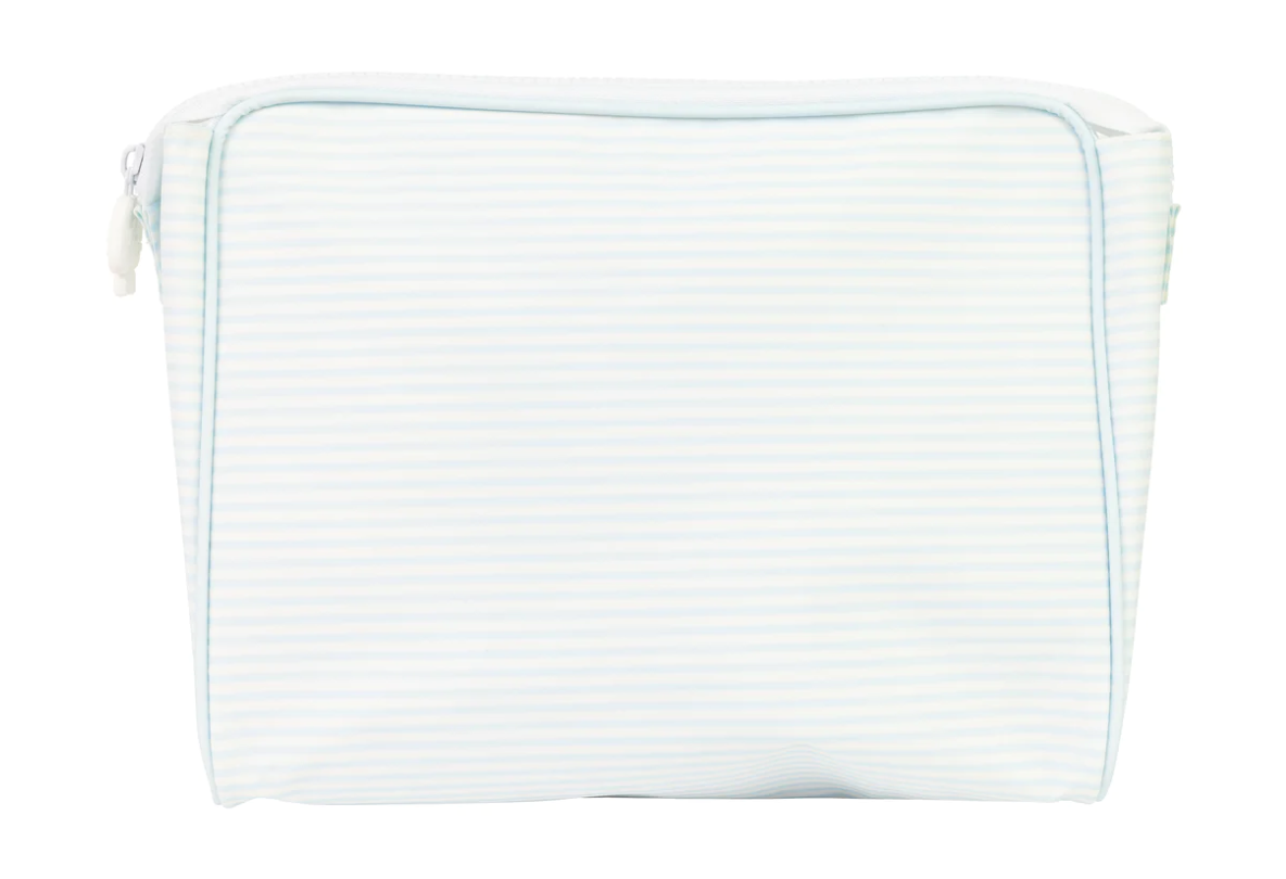Apple Of My Isla - The Go Bag Large - Blue Stripe