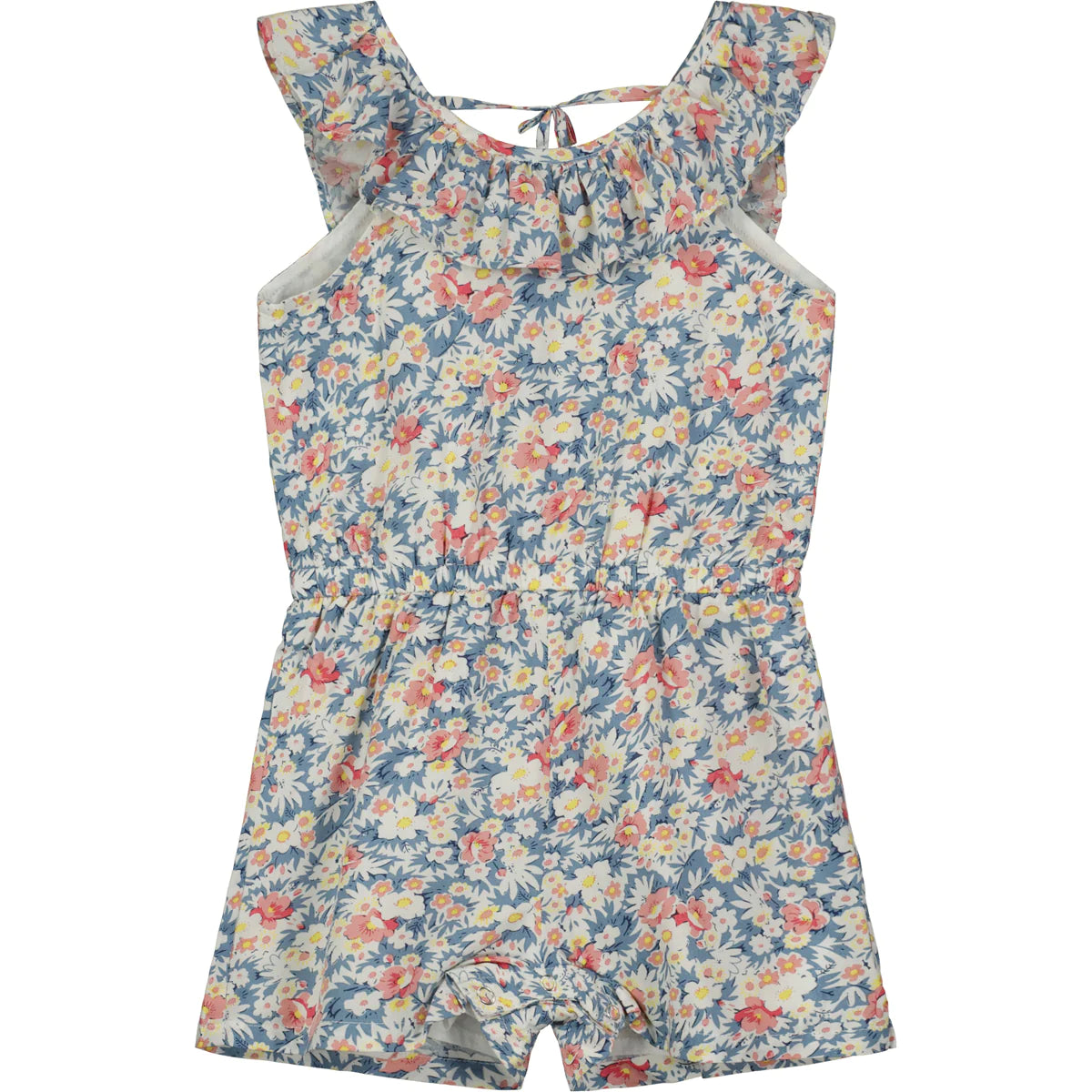Vignette - Kathy Romper - Blue Floral