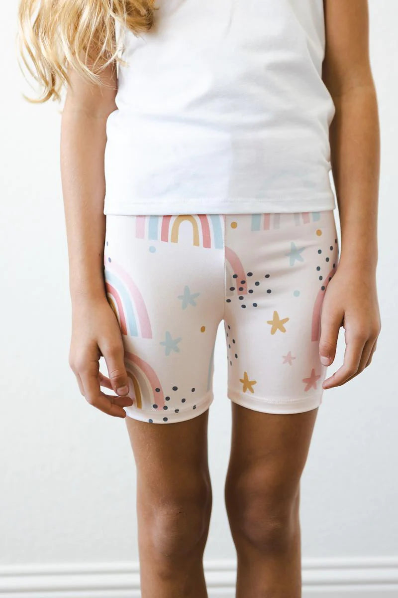 Mila & Rose - OVER THE RAINBOW TWIRL SHORTS
