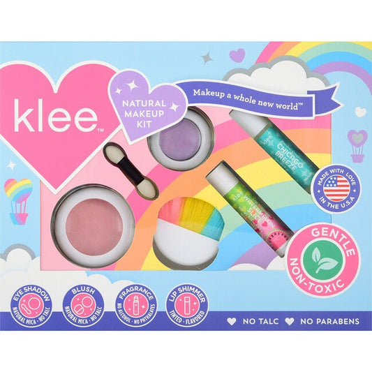 Klee Naturals - Rainbow Dream - 4-PC Makeup Kit - Sun Comes Out