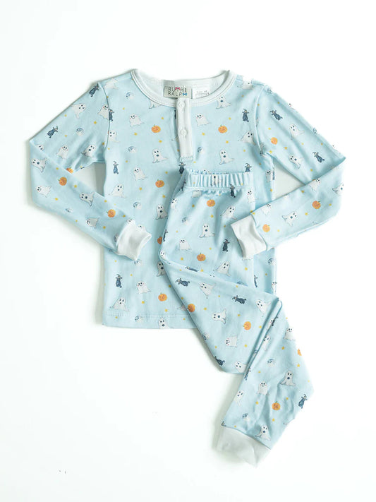 Ruth and Ralph - Blue Ghost & Friends 2-Piece Pajama Set