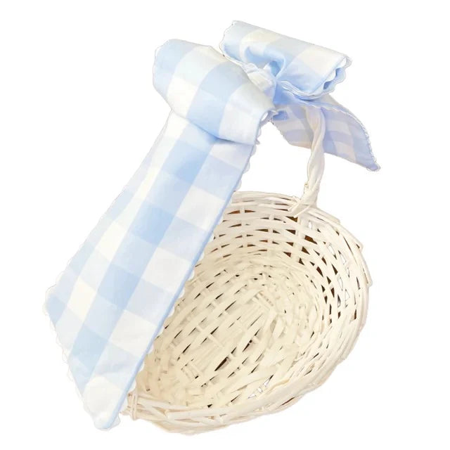 The Bow Next Door - Easter Basket Bow - Buffalo Check