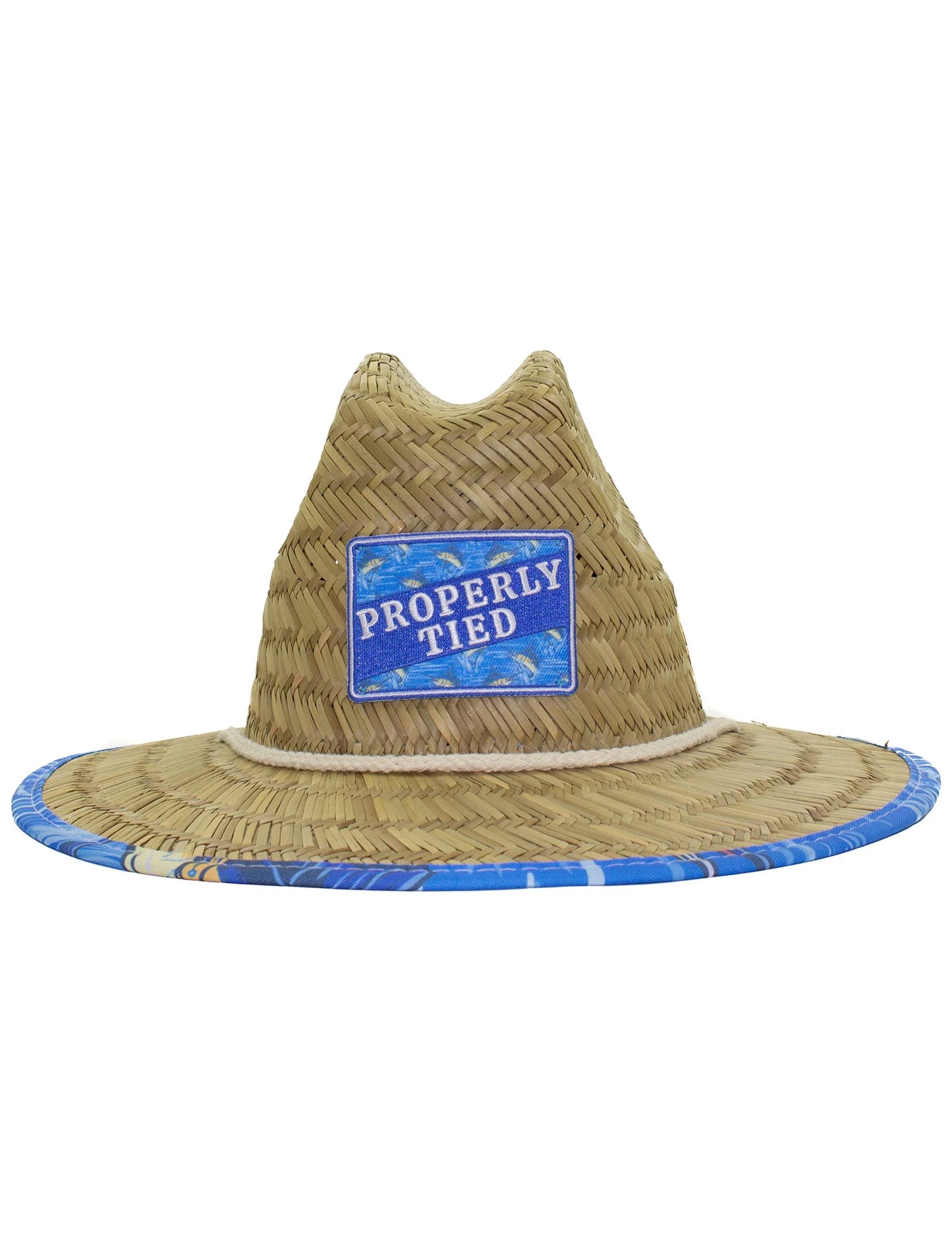 Properly Tied - Boys Cabo Straw Hat Marlin
