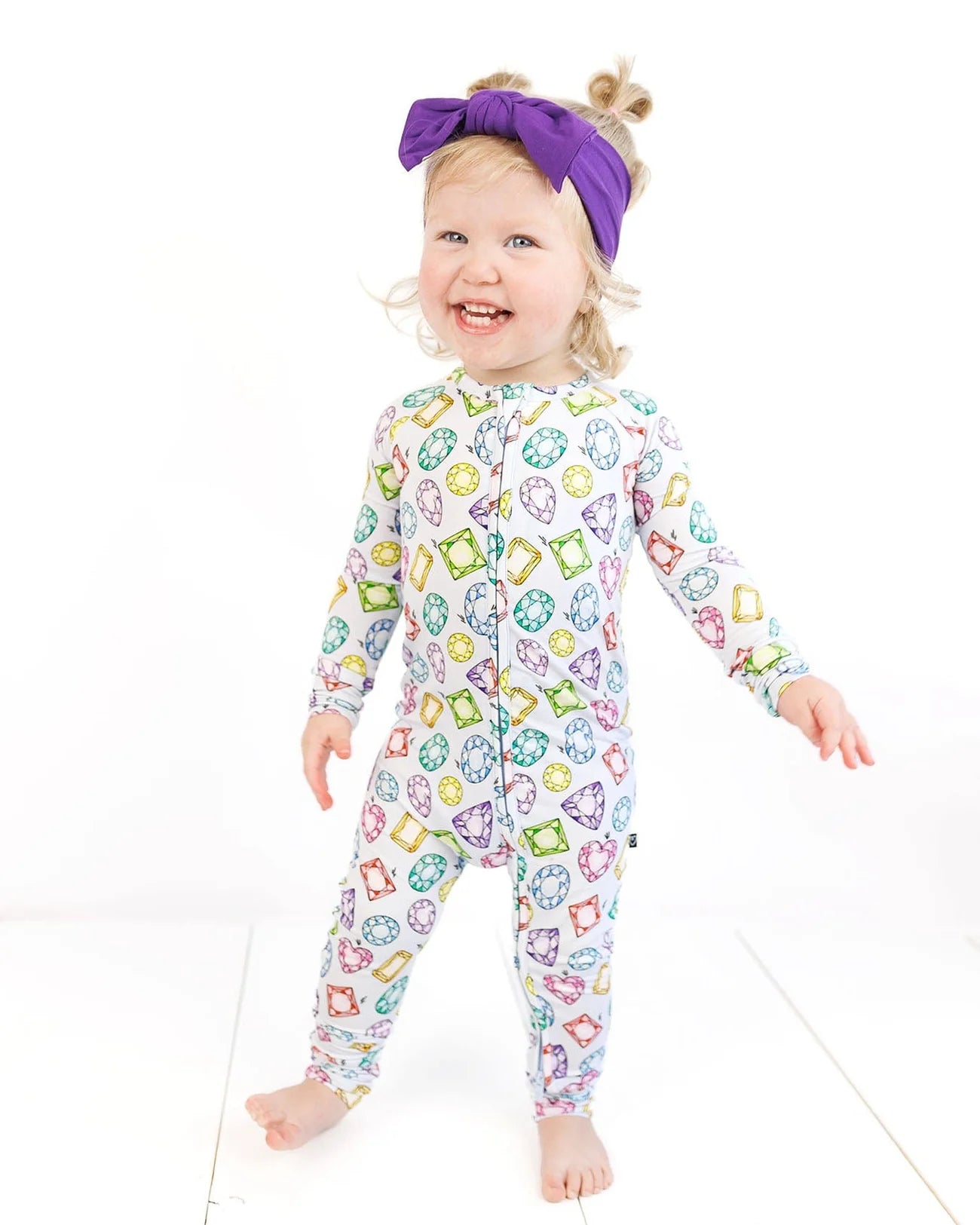 Lev Baby - The Convertible Romper - Ruby Poppy