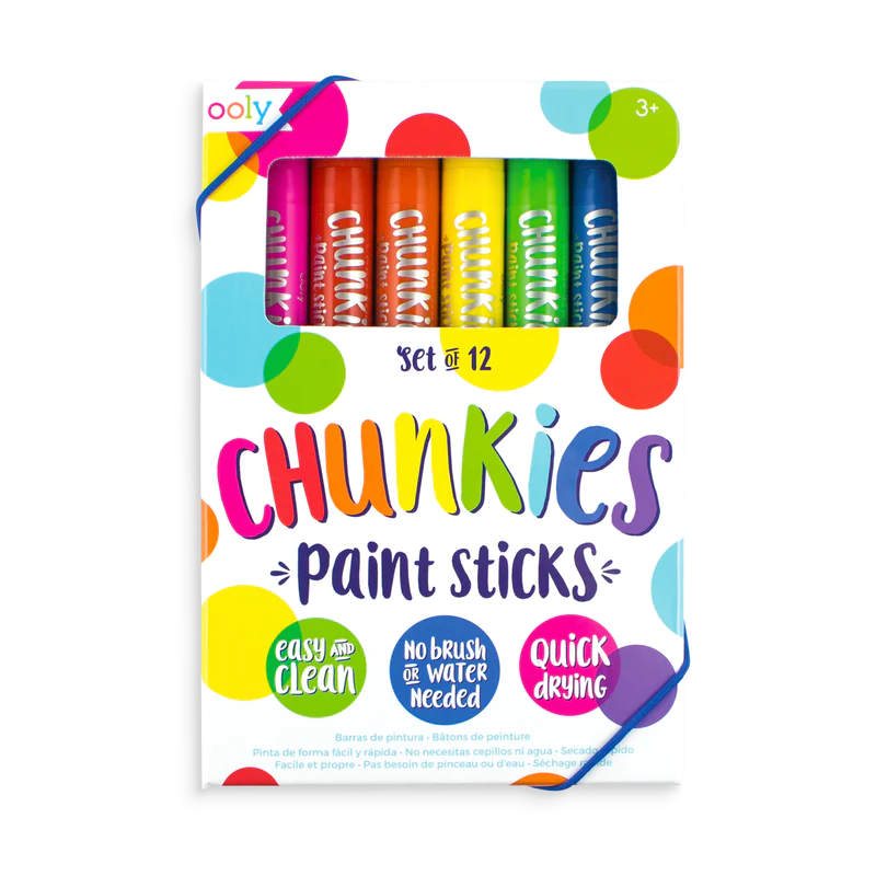 OOLY - Chunkies Paint Sticks (set of 12)
