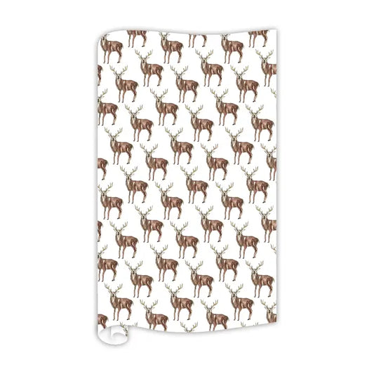 Rosanne Beck Wrapping Paper - Hand-painted Deer