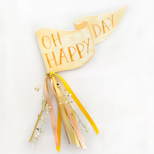 Cami Monet Pennant Flag - Oh Happy Day