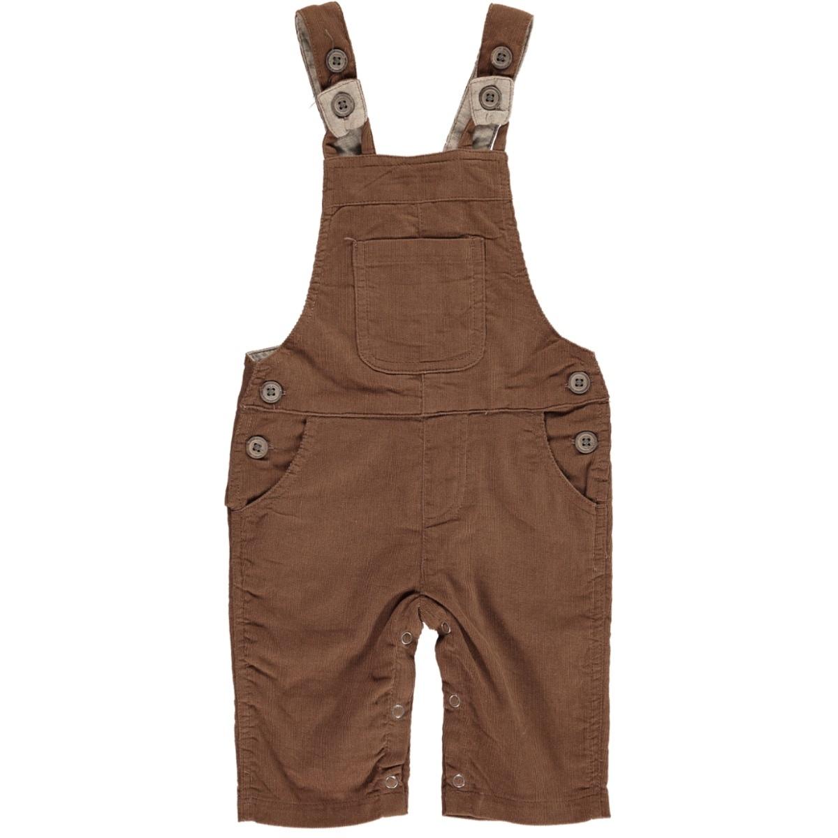 Me and Henry - Harrison Cord Overalls - Brown