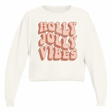 Tiny Whales - HOLLY JOLLY VIBES OVERSIZED LS TEE