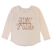 Tiny Whales - Hey Y'all Raglan Tee