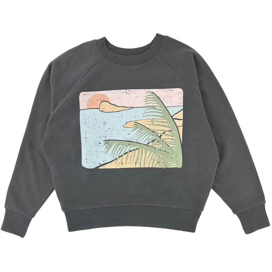 Tiny Whales - Secret Spot Boxy Sweatshirt