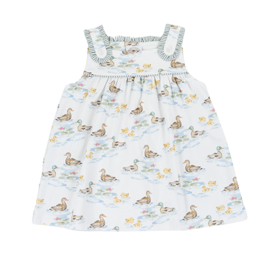 Cypress Row - Darling Ducks Girls Dress