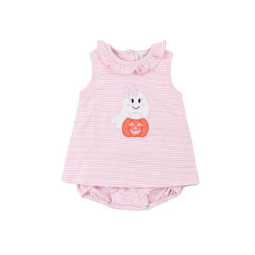 Cypress Row - Ghost and Ghouls Girls Drew Day Skirted Bubble