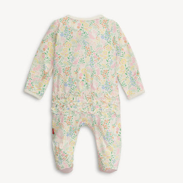 Magnetic Me - Hoppy Garden Modal Footie With Ruffle