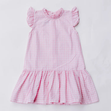 Love George - Pink Gigham Dropwaist Dress