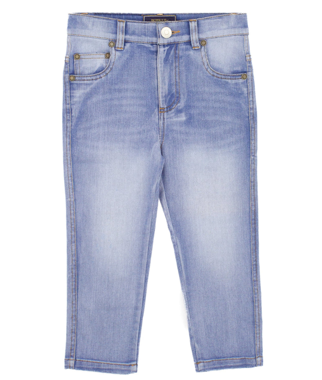 Properly Tied - Boys Lowcountry Jean Light Wash