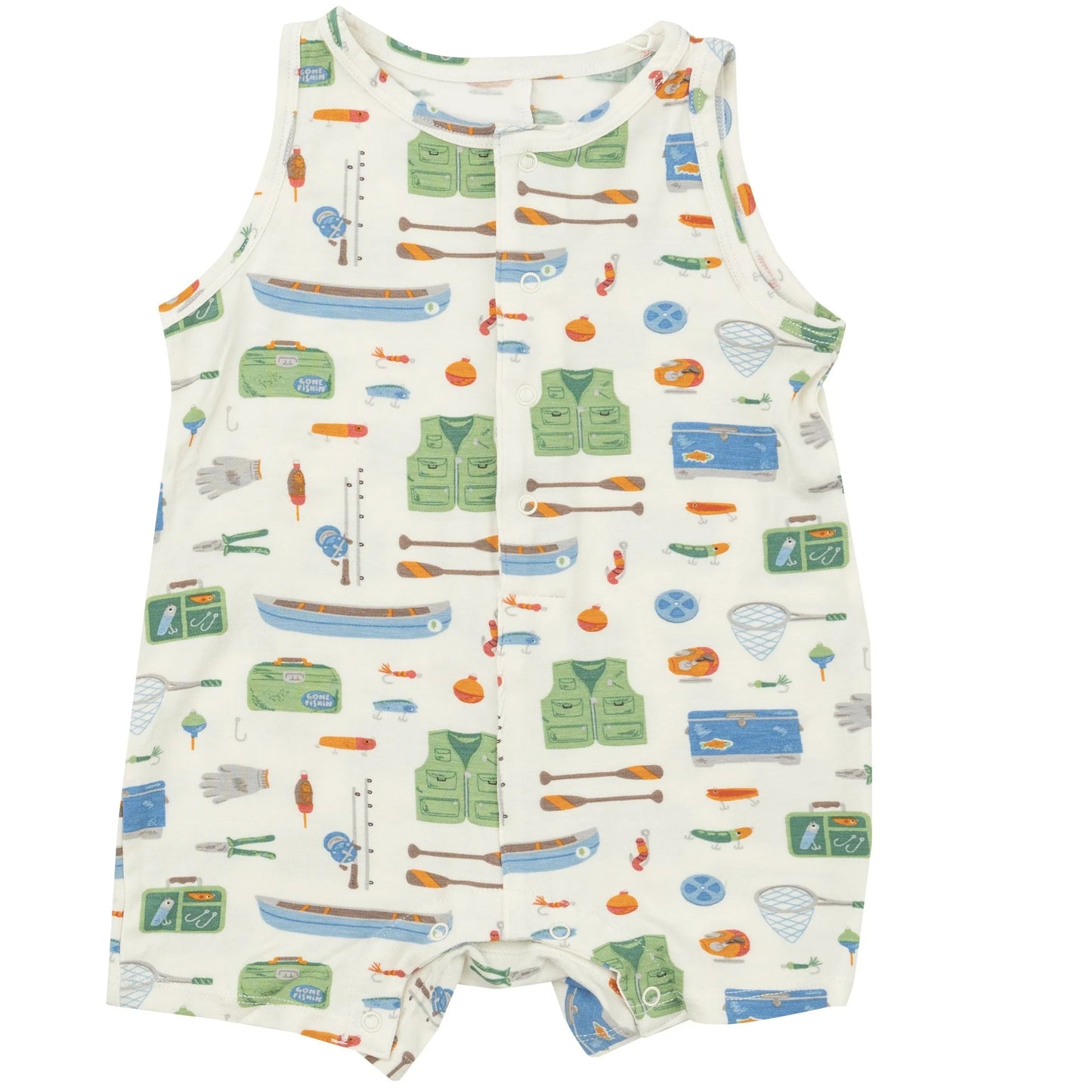 Angel Dear - Shortie Romper - Fishing Tools