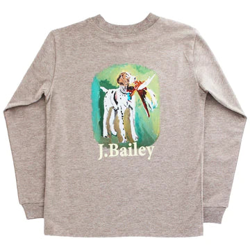 Bailey Boys - L/S Tee Shirt - Dark on Bark