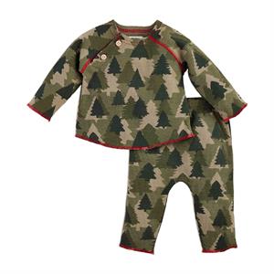 Mud Pie - Tree Camo Two-Piece Set