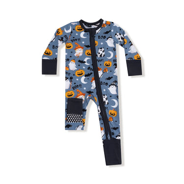 Angel Dear - Costumed Ghosts - Glow in the Dark 2 Way Zipper Romper