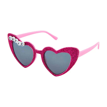mud pie - Cutie Letter Bead Sunglasses
