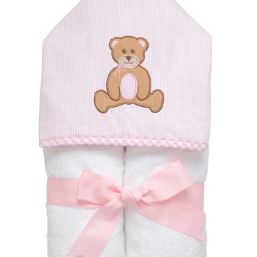 3 Marthas - Teddy Bear Everykid Towel - Pink