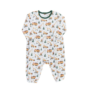 Cypress Row - Christmas Construction Boys Parker Playsuit