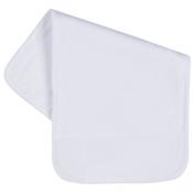 Blanks Boutique - White Baby Burp Cloth