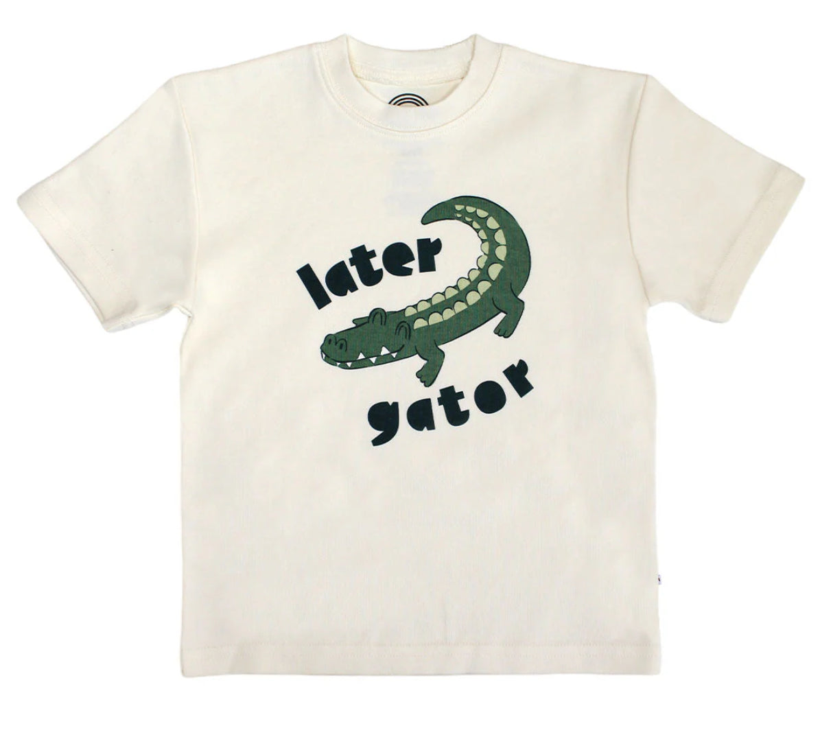 Emerson and Friends - Later Gator cotton toddler short sleeve shirt