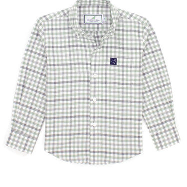Properly Tied - Boys Classic Flannel Grassland