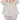 Petit Bebe - Pumpkin Girls Orange Knit Tiny Floral Print Bishop Bloomer Set