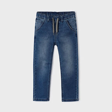 Mayoral - Soft Denim Jogger Pants - 3543