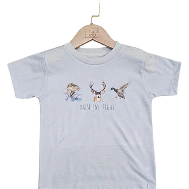 NTRL CO. - Raise Em' Right Short Sleeve Graphic Tee