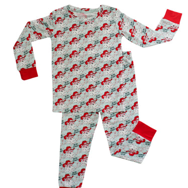 Hollis Baker - Loungewear Set - Ho Ho Howdy Blue