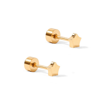 Linny Co - Stella Star Screwback Stud Earrings
