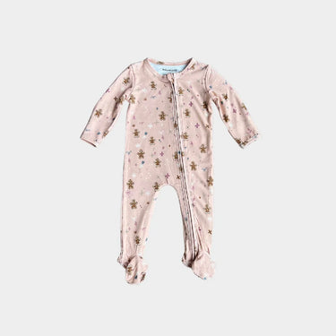 Babysprouts - Footie Romper - Gingerbread