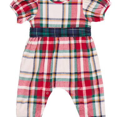 Pink Chicken - Baby Girls Ruby Jumper Holiday Tartan