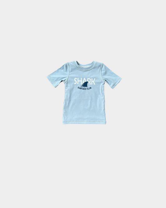 Baby Sprouts - SS Boys Rashguard Top - Shark Surfside Club