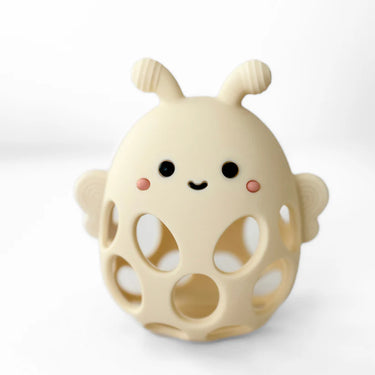 Calla & Friends - Garden Party Collection - Honey Bee Teether Lemon