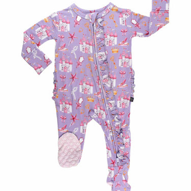 Lev baby - Amelia Ruffled Zippered Footie
