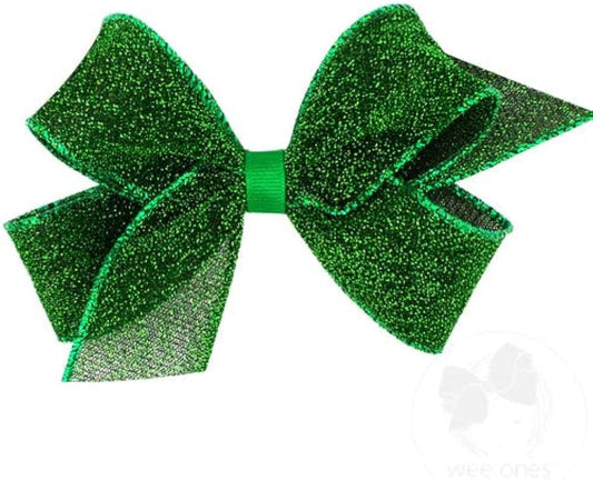 Wee Ones - Medium Sparkle Glim Textured Bow