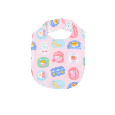 Angel Dear - Feeding Bib - Breakfast Club Patches